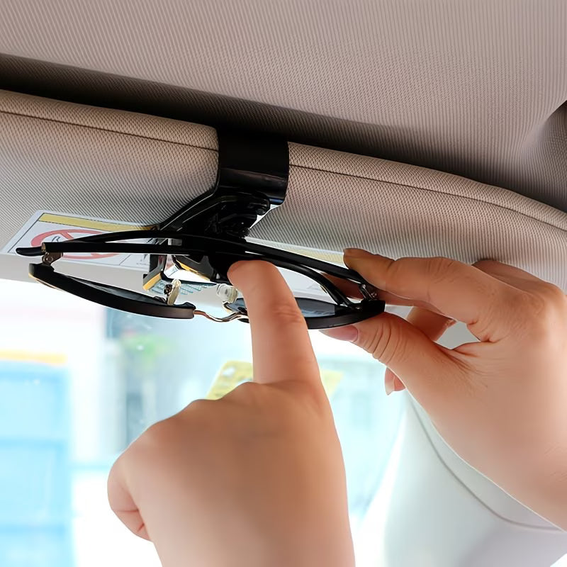 Car Visor Glasses Clip (Set of 2) | Eyewear Glasses Sunglass Car Holder Clip Ons Car Visor Glasses Clip (Set of 2)