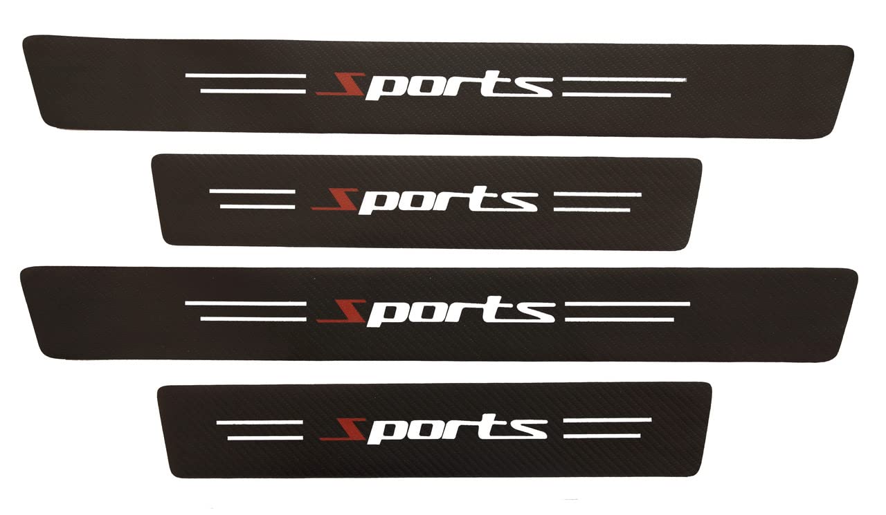 Carbon Fiber Door Sill Protector (4 Pcs) Car Accessories Carbon Fiber Door Sill Protector (4 Pcs)