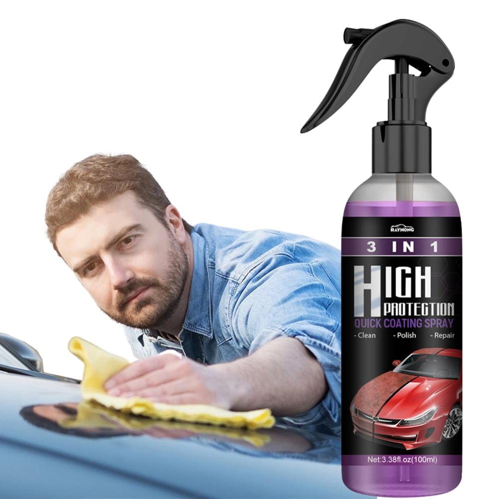 Ceramic Coating Wax Car Paint Protection Hydrophobic Spray - Ceramic Coating Spray Ceramic Coating Spray (Pack of 2)