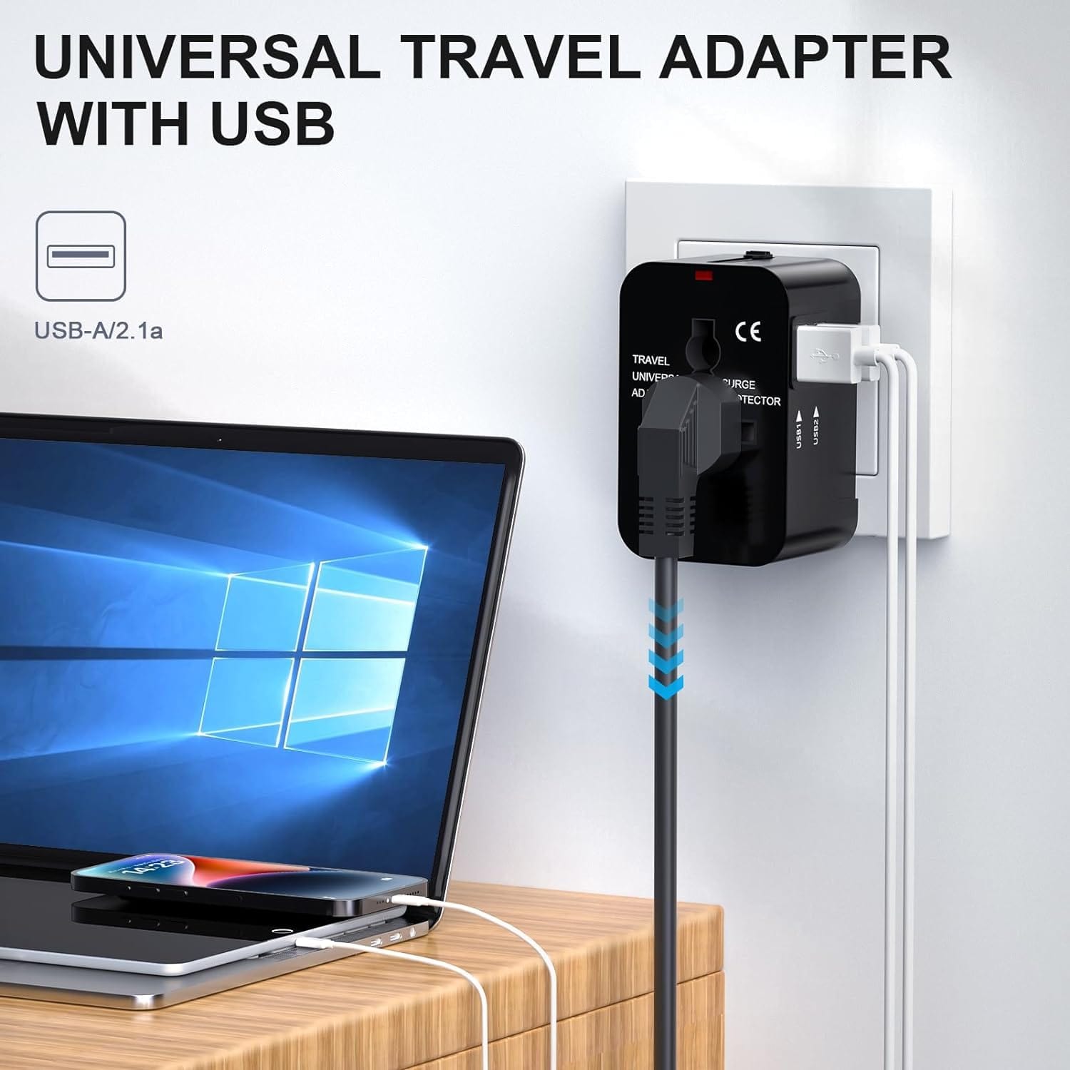 Charger Adapter Electronic Items Socket Plug Charging - All in One Worldwide Travel Adapter All-in-one Worldwide Travel Adapter