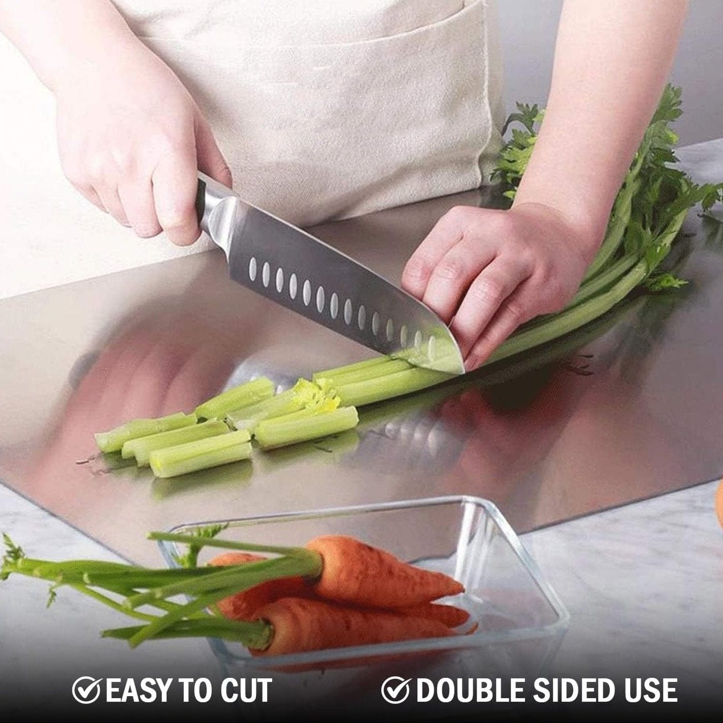 Chopping Board Stainless Steel Cutting Vegetables Board Chopping Boards Stainless Steel Chopping Board