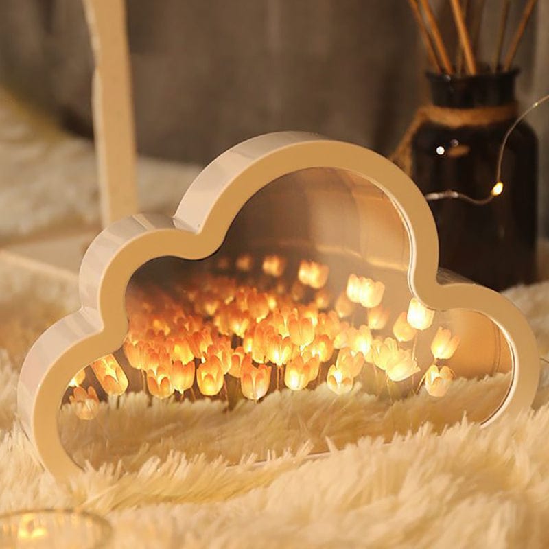 Cloud Endless Bloom Lamp | Led Light Tulip Lamp Night Light Lamp For Home And Bedroom Cloud Endless Bloom Lamp