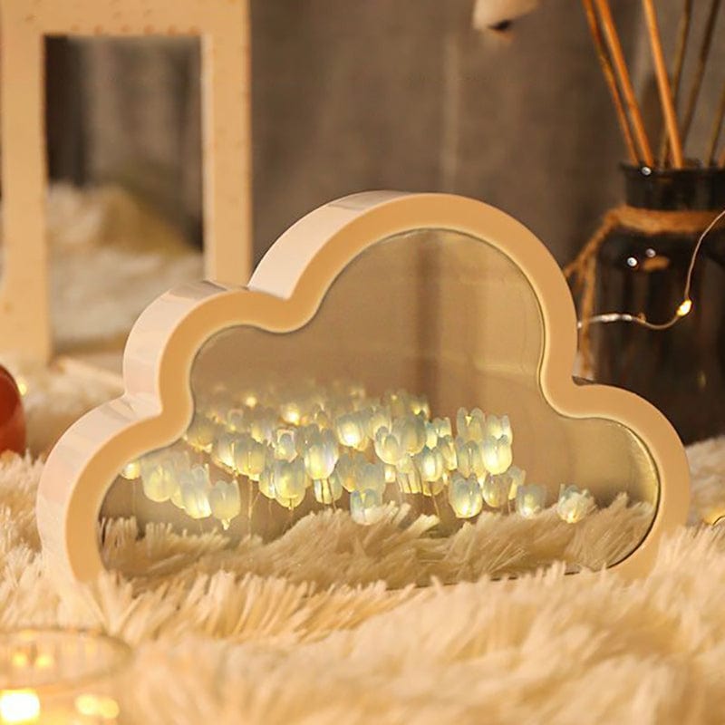 Cloud Endless Bloom Lamp | Led Light Tulip Lamp Night Light Lamp For Home And Bedroom Cloud Endless Bloom Lamp