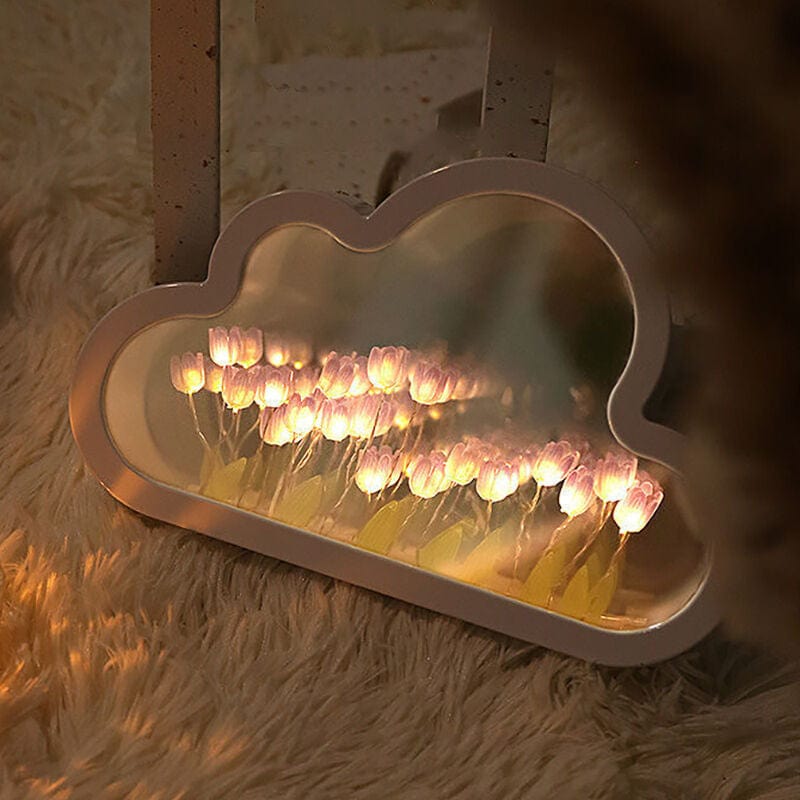 Cloud Endless Bloom Lamp | Led Light Tulip Lamp Night Light Lamp For Home And Bedroom Cloud Endless Bloom Lamp