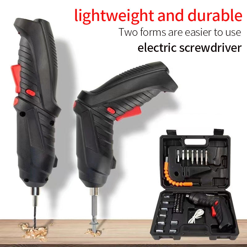 Cordless Electric Screwdriver Pro Retractable Cordless Drilling machine | Electric Screwdriver Set Tool Kit Power Tools Cordless Drill Machine - Cordless Electric Screwdriver Pro Retractable Cordless Drilling machine