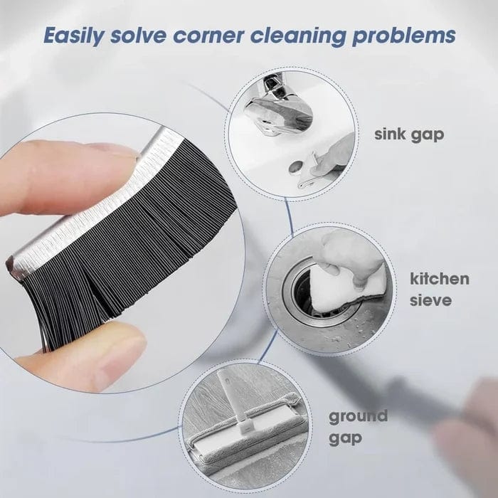 Crevice Cleaning Brush | Bathroom Cleaning Toilet Brush Kitchen Clean Scrub Brush Crevice Cleaning Brush
