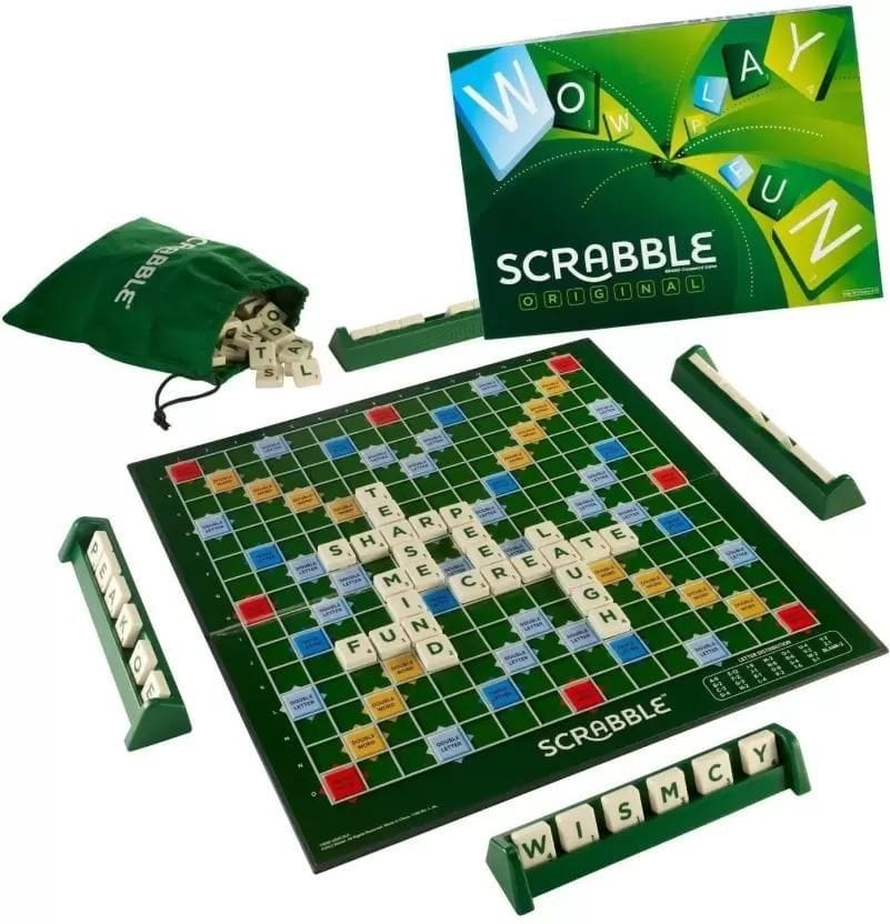 Crossword Scrable Board Game Crossword Scrable Board Game