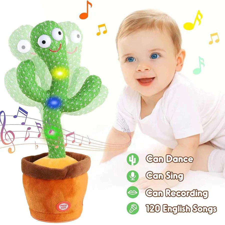 Dancing Talking Cactus Toy Mimicking Singing Push Toy Dancing Talking Cactus Toy