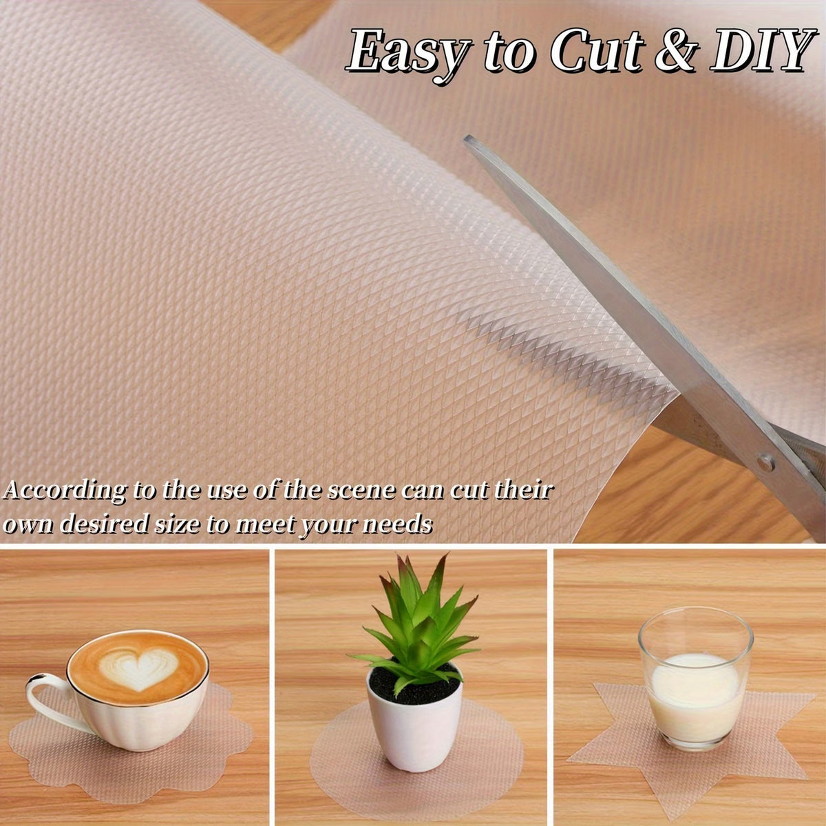 Anti-Slip EVA Shelf Liner