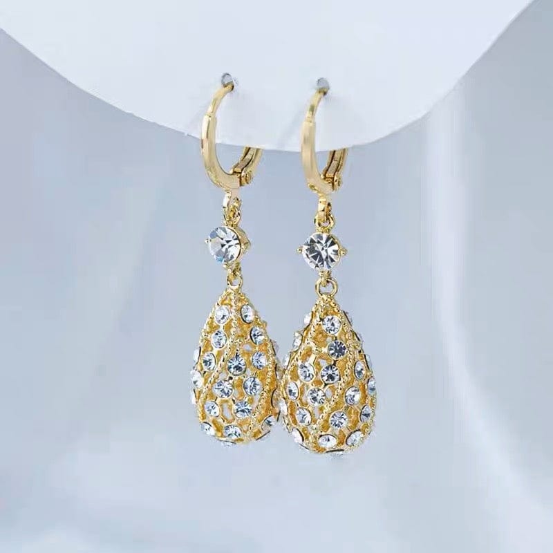 Diamond Water-Drop Earrings Diamond Water-Drop Earrings