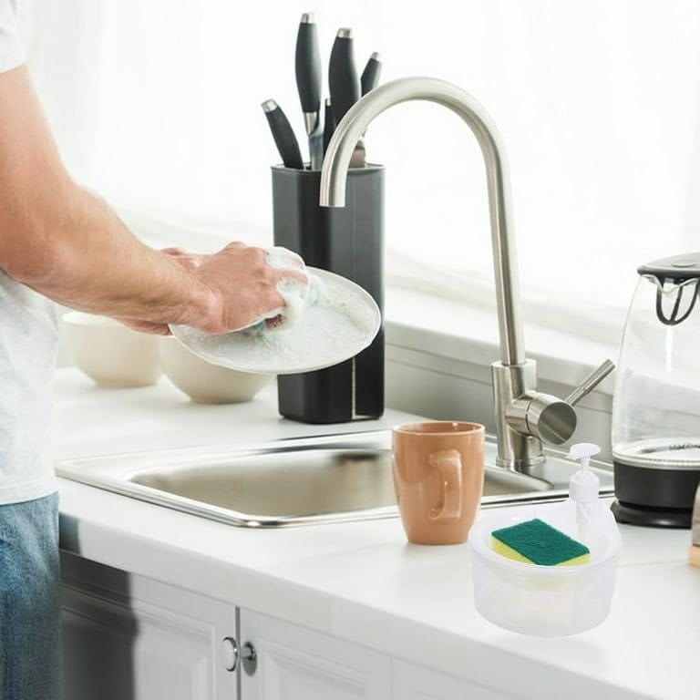 Double Layer 2 in 1 Liquid soap Dispenser Double Layer 2 in 1 Liquid soap Dispenser