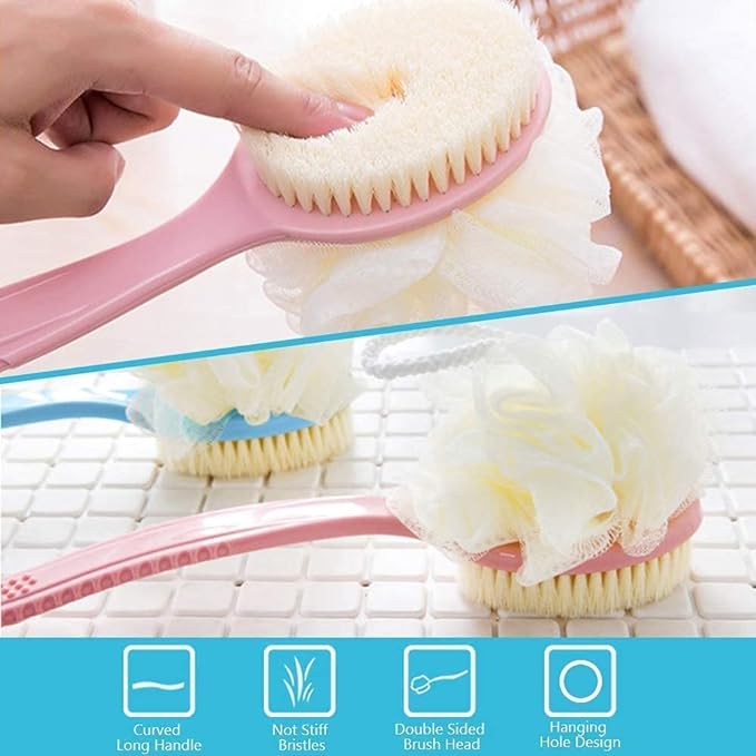 Double Sided Bath Brush Scrubber for bathing Double Sided Bath Brush Scrubber for bathing