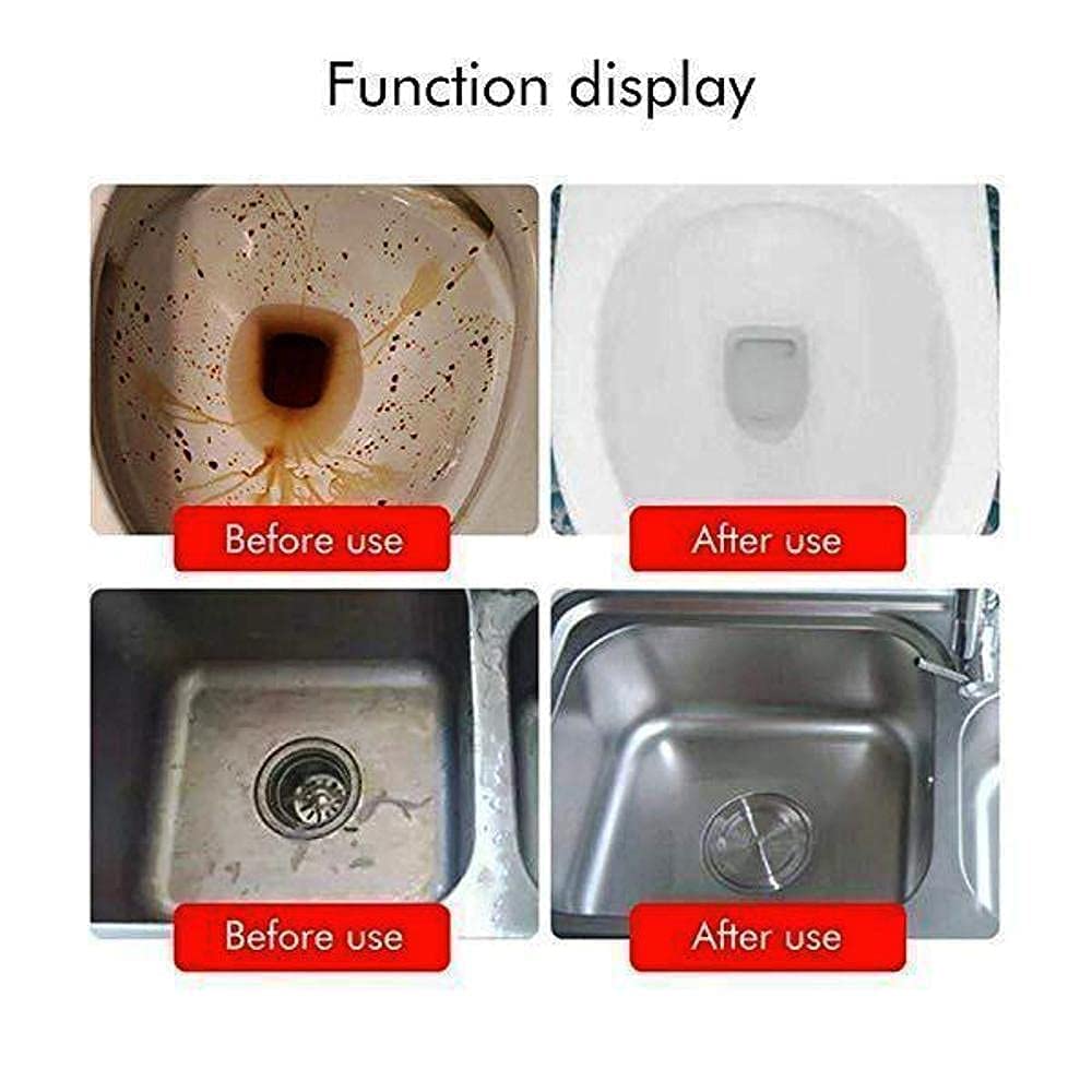 Drain Cleaner Powder Sink Drain Pipes Toilet Blockage Cleaner Drain Cleaner Powder (Buy 1 Get 1 Free)