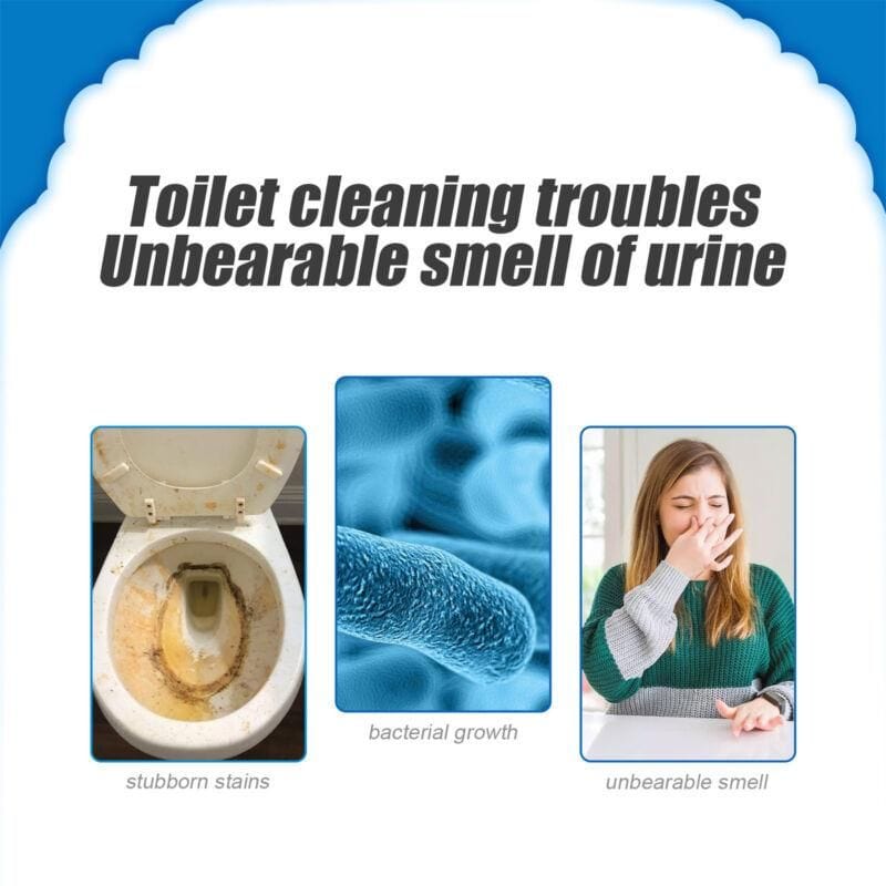 Drainage Cleaner Toilet Bathroom Drain Cleaner Powder Product - Toilet Cleaner Powder (Pack of 2) Toilet Active Oxygen Cleaner Agent (Pack of 2)