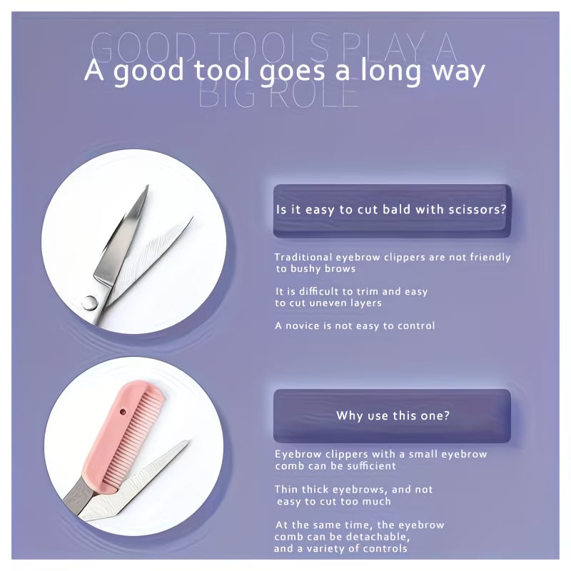 Eyebrow Trimming Scissors