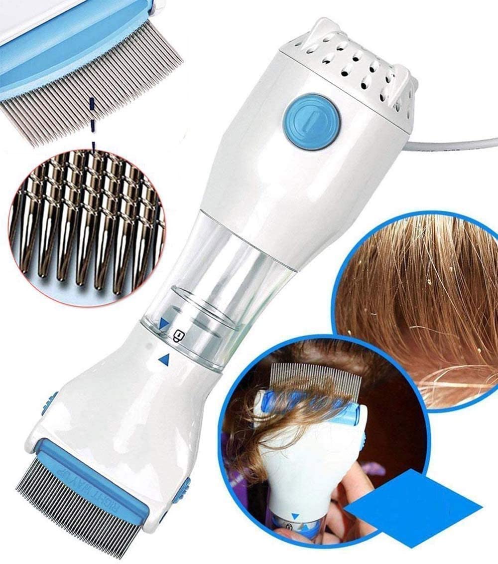 Electric Head Lice Remover Comb | Head Lice Comb Treatment Removal Infestation - Electric Head Lice Remover