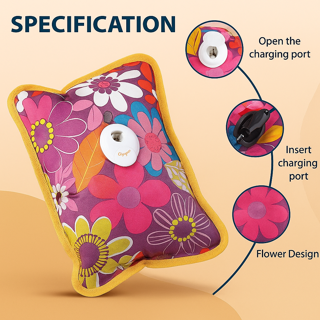 Electric Massaging Heating Pad | Menstrual Cramps Relief Hot Water Bag Eleactric Heating Warm Pad - Electric Massaging Heating Pad