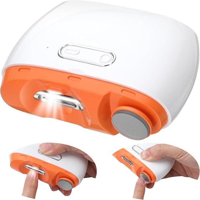 Electric Nail Clipper & Polisher | Nail Clipper Trimmer Electric Nails Health Products Care Accessories - Electric Nail Clipper & Polisher