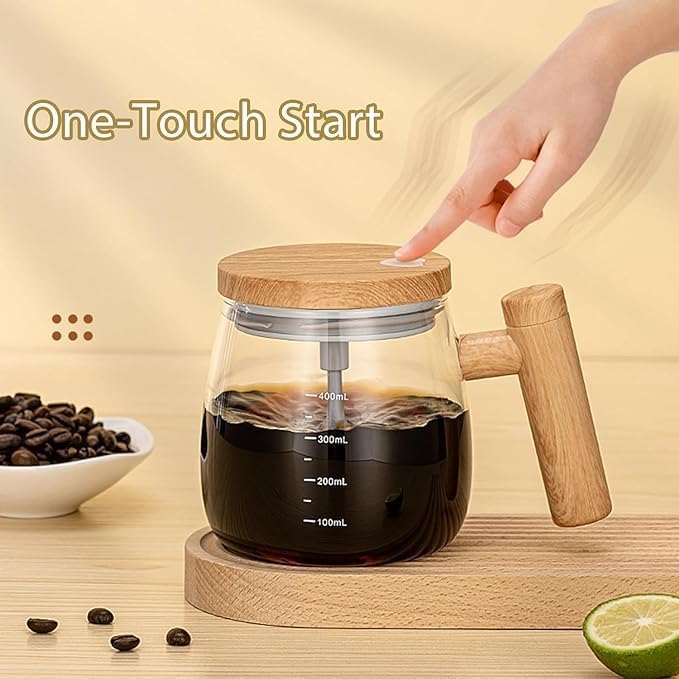 Electric Self-stirring Coffee Mug | Coffee Mug Self Stirring Travel Mugs With Lid Flask - Electric Self-stirring Coffee Mug