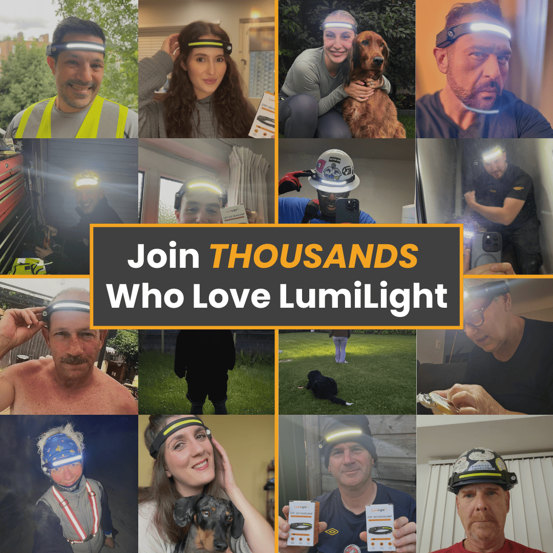 Emergency LED Headband | Head Lamp Torch Running Light Headband Torch For Camping - Emergency LED Headband