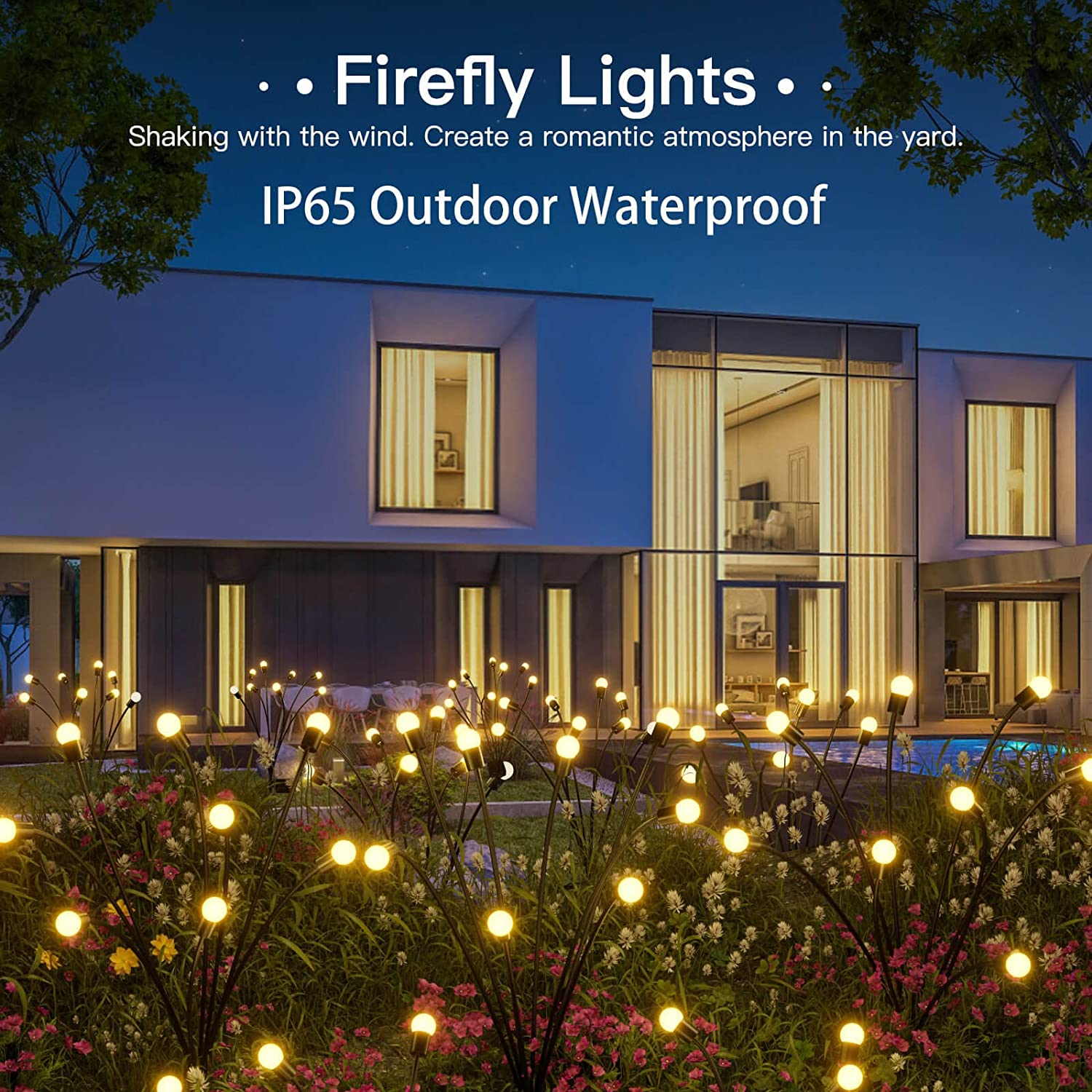 Enchanting Firefly Lights : Unique Solar Powered Garden Lights Lighting Enchanting Firefly Lights : Unique Solar Powered Garden Lights