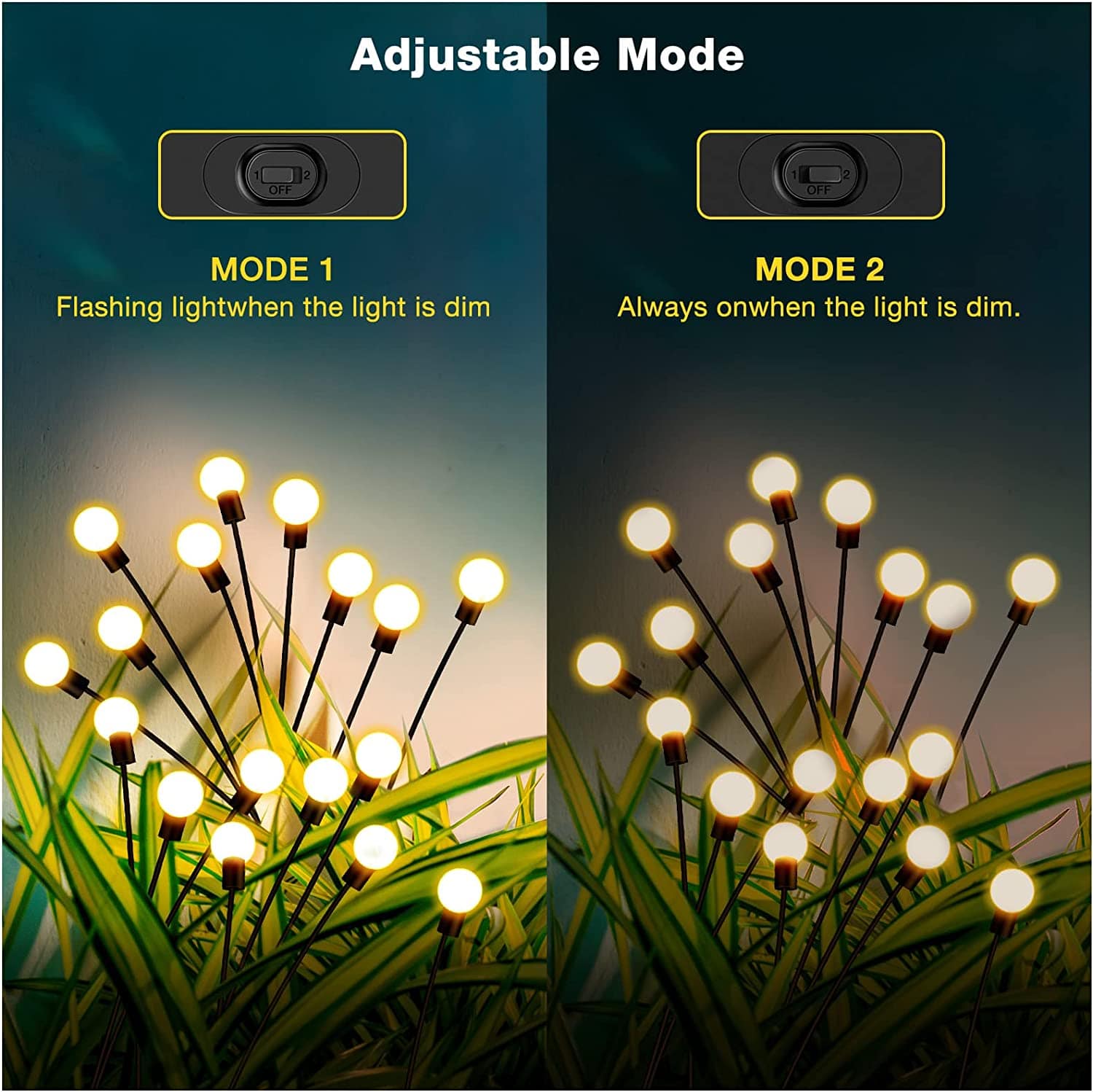 Enchanting Firefly Lights : Unique Solar Powered Garden Lights Lighting Enchanting Firefly Lights : Unique Solar Powered Garden Lights