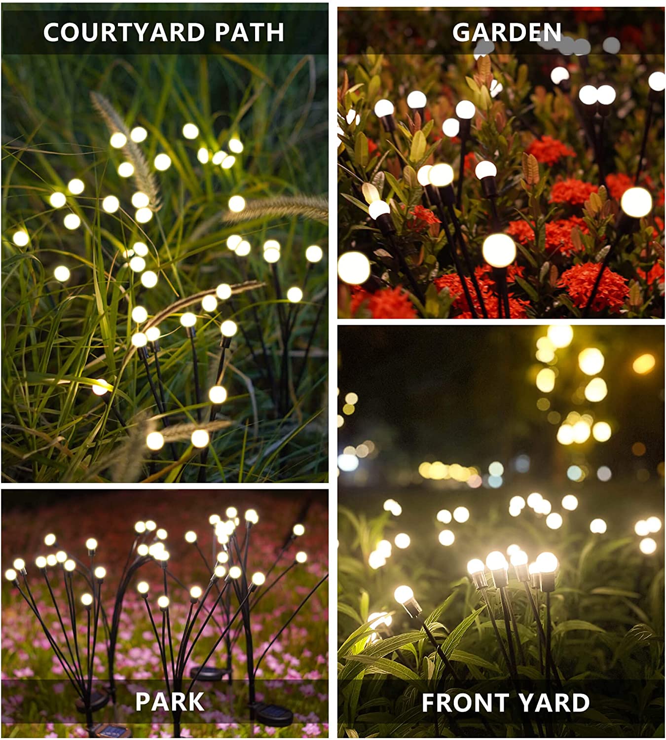 Enchanting Firefly Lights : Unique Solar Powered Garden Lights Lighting Enchanting Firefly Lights : Unique Solar Powered Garden Lights