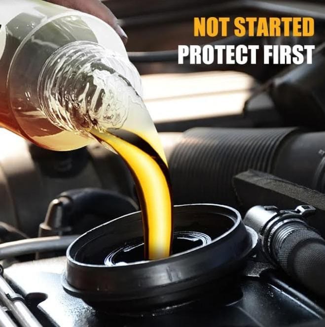 Engine Anti-wear Protectant | Engine Oil Lubricant Additive Fuel Efficiency Performance Engine Anti-wear Protectant (Pack Of 2)