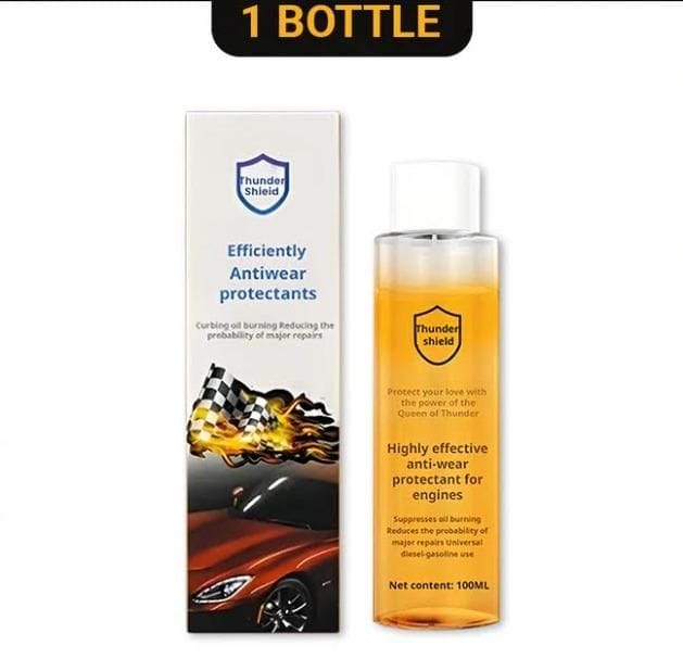 Engine Anti-wear Protectant | Engine Oil Lubricant Additive Fuel Efficiency Performance Engine Anti-wear Protectant (Pack Of 2)