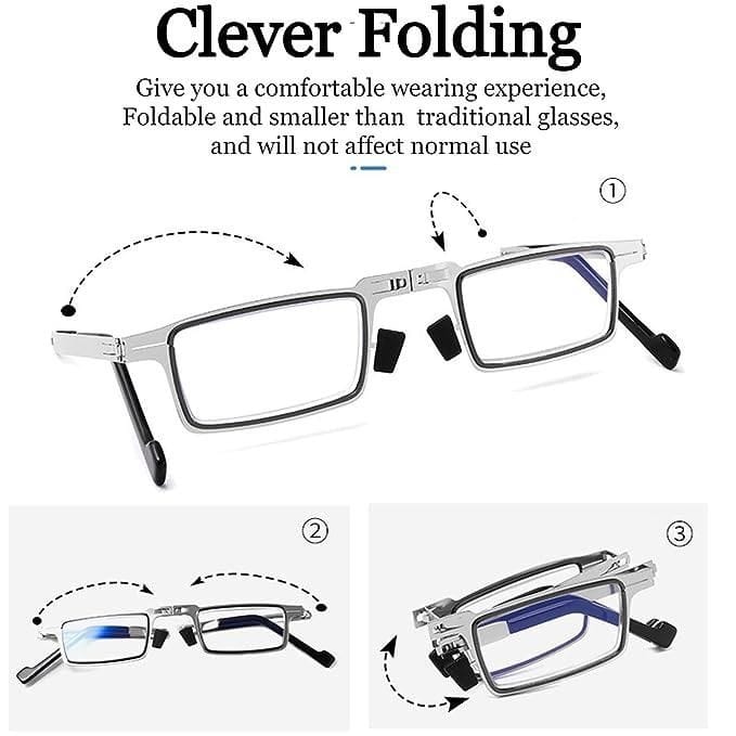 Eyeglasses And Frames Glasses With Frame Eyesight Glass Design Lens - Anti-blue Light Foldable Glasses Anti-Bluelight Foldable Glasses