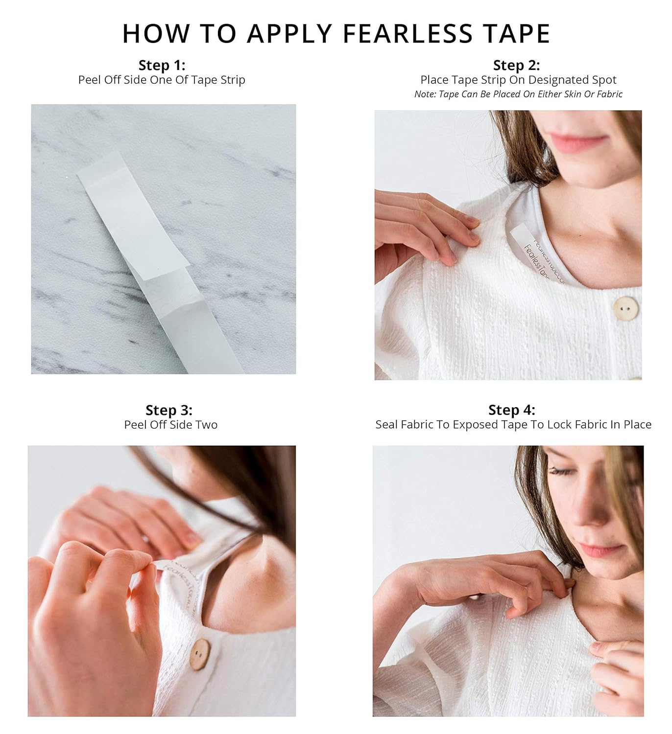 Fashion Adhesive Strips & Clothing Tapes | Clothing Tape Double Sided Tape For Clothes Fabric Garment Tapes - Clothes Tape - Fashion Adhesive Strips & Clothing Tapes