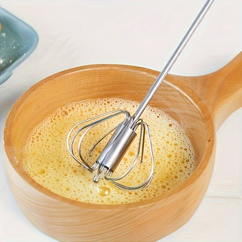 Stainless Steel Semi-Automatic Hand Beater