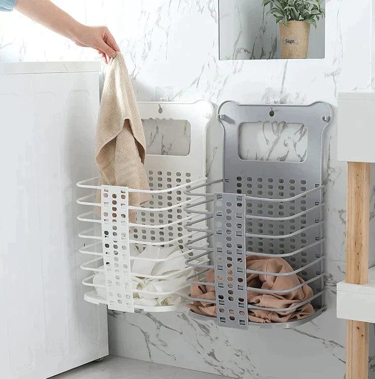 Foldable Hanging Laundry Basket Foldable Hanging Laundry Basket