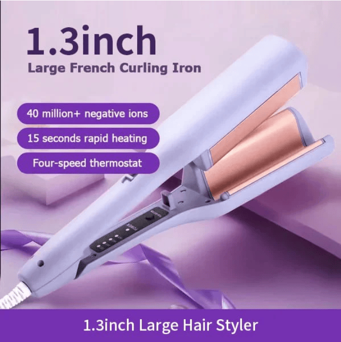 French Wave Curling Iron | Hair Styles Curling Crimping Styling Products Style French Rod French Wave Curling Iron