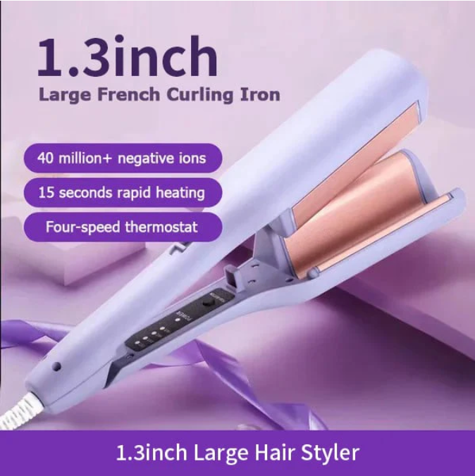 French Wave Curling Iron | Hair Styles Curling Crimping Styling Products Style French Rod - French Wave Curling Iron
