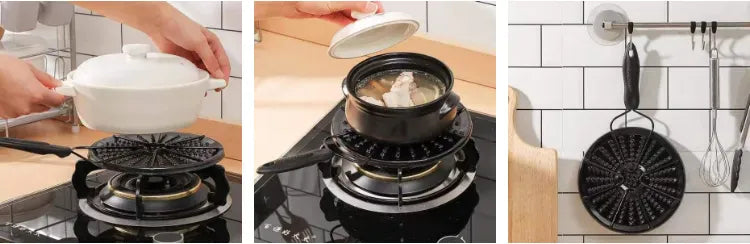 Gas Heat Diffuser | Induction Stove Burner Gasifier Cooktop Gas Oven Hot Plate Gas Heat Diffuser