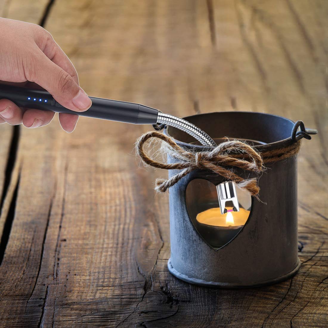 Gas Lighter Electric Usb Rechargable Lighter Kitchen Battery Charging Rechargeable USB Electric Gas Lighter