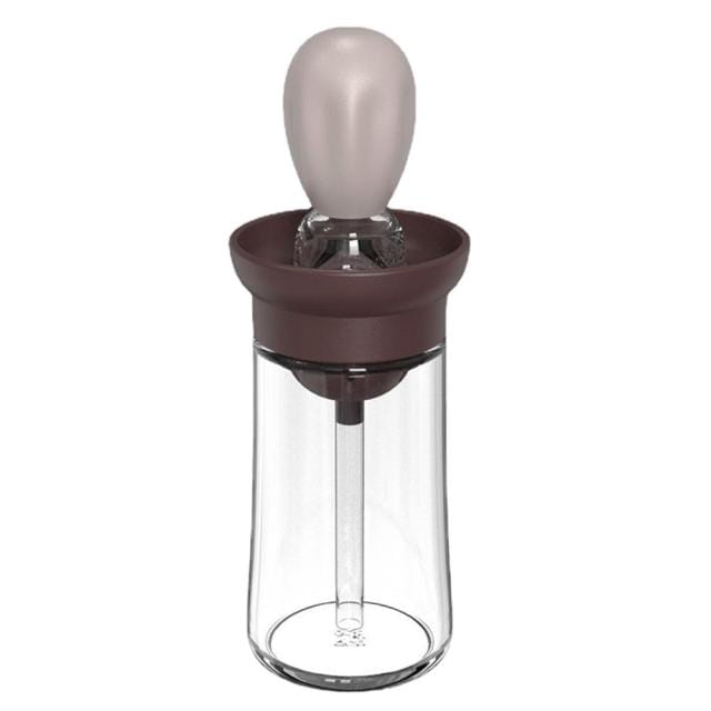 Glass Oil Dispenser Brush | Oil Bottle Dispenser Cooking Oils Glass Container Glass Oil Dispenser Brush