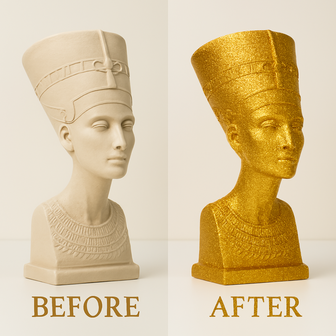 Glitter Metallic Paint️ (Pack of 2) | Paint Colour Water Home Painting Metallic Anti Rust Glitter Paints - Premium Glitter Metallic Paint (Pack of 2)