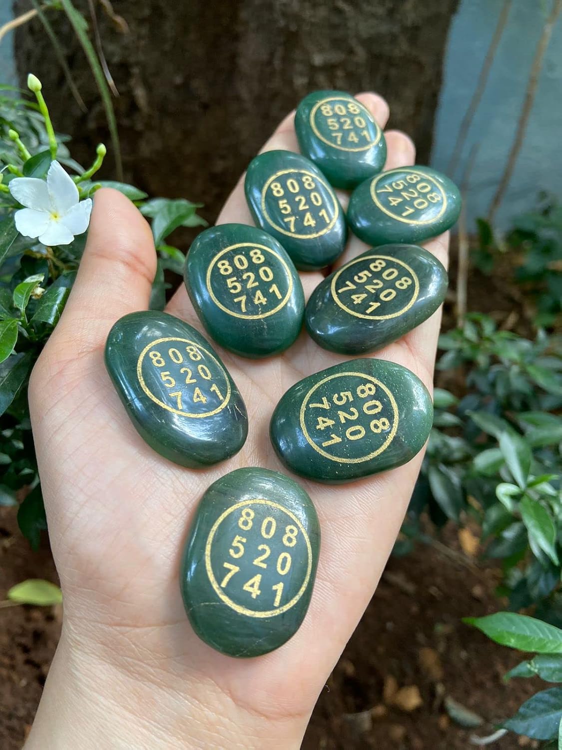 Green Aventurine Healing Crystals | Green Aventurine Stone Healing Crystals Money Stone Zibu Symbol Green Aventurine Healing CrystalsJade Zibu Coin