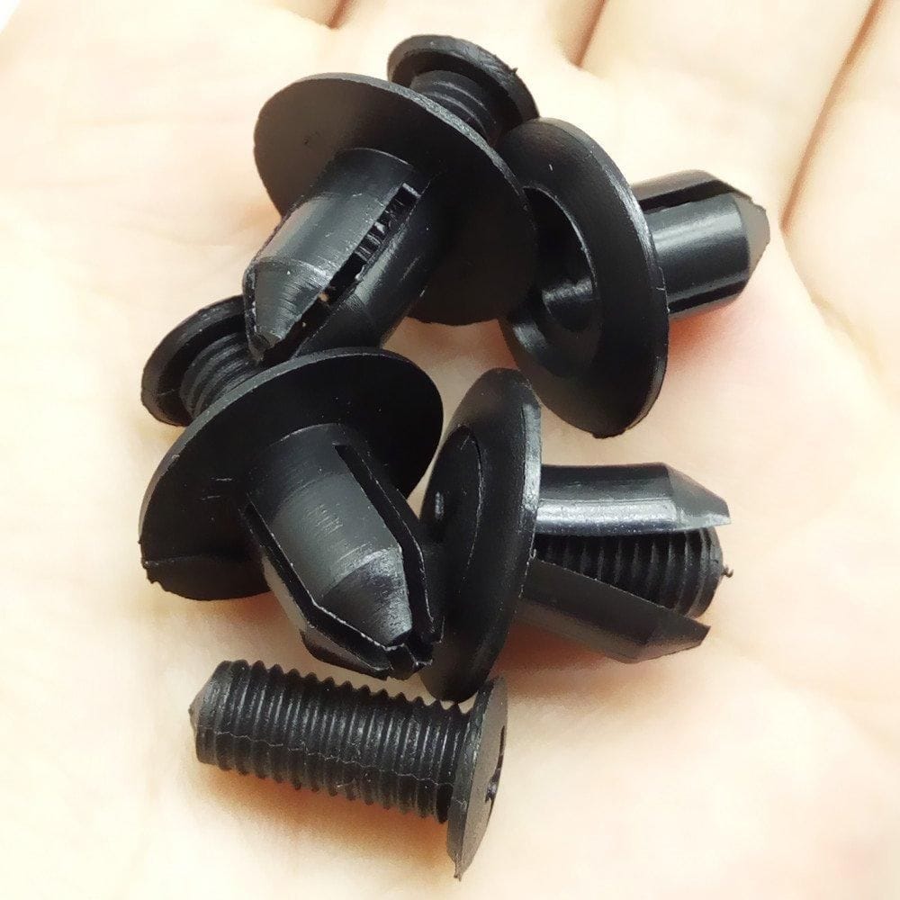 Gripixo (100 Pcs) | Bumper Clip Car Clipper Automobile Fender Clips Screw Clamp Gripixo Universal Screw Clips (100 Pcs)