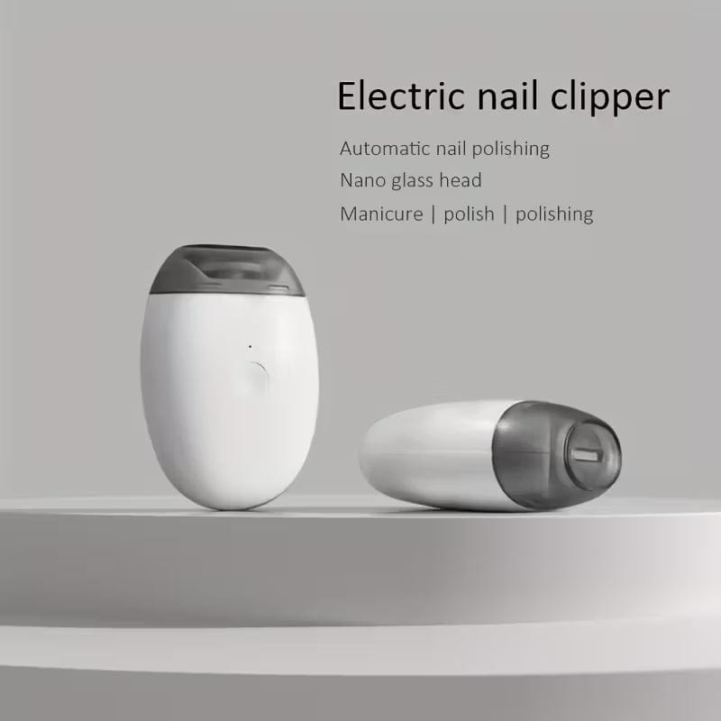 Groomixo Electric Nail Clipper | Electric File Nail Cutter Clipper Nails Trimmer Tools Groomixo Electric Nail Clipper