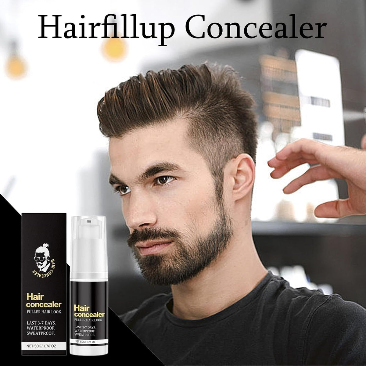 Hair Concealer Cream (Buy 1 Get 1 Free) | Hair Cream Hairdresser Drying Concealer Natural Hair Moisturizer Natural Hair Concealer Cream (Set of 2)