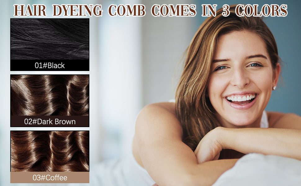 Hair Dye Comb | Hair Dye Colouring Comb Stick Hairdressing Accessories Comb Hair Tools - Pack of 1 - Hair Dye Comb