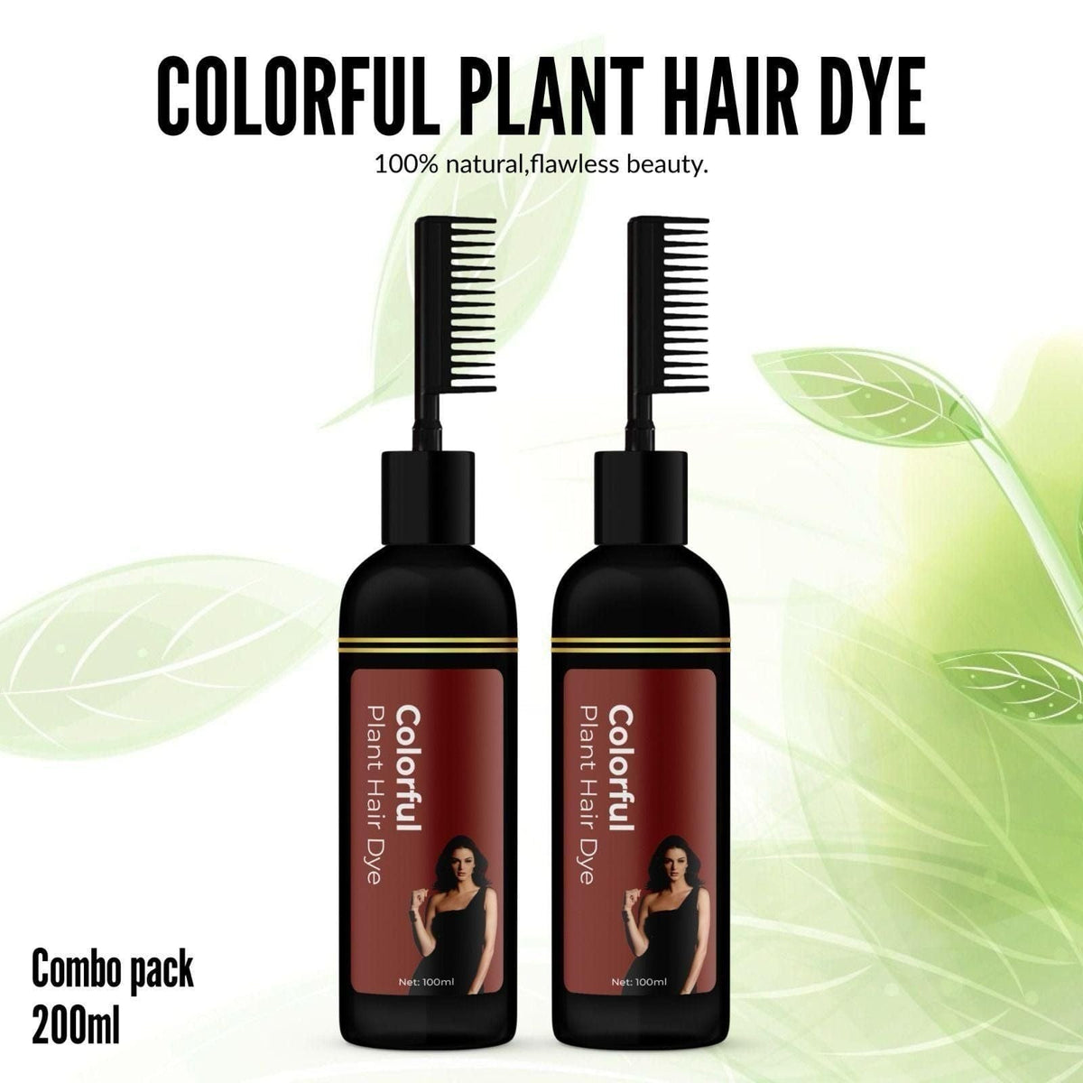 Hair Dye Comb Shampoo (Set of 2) | Haircare Hairdresser Dye Comb Hair Dye Comb Shampoo (Set of 2)