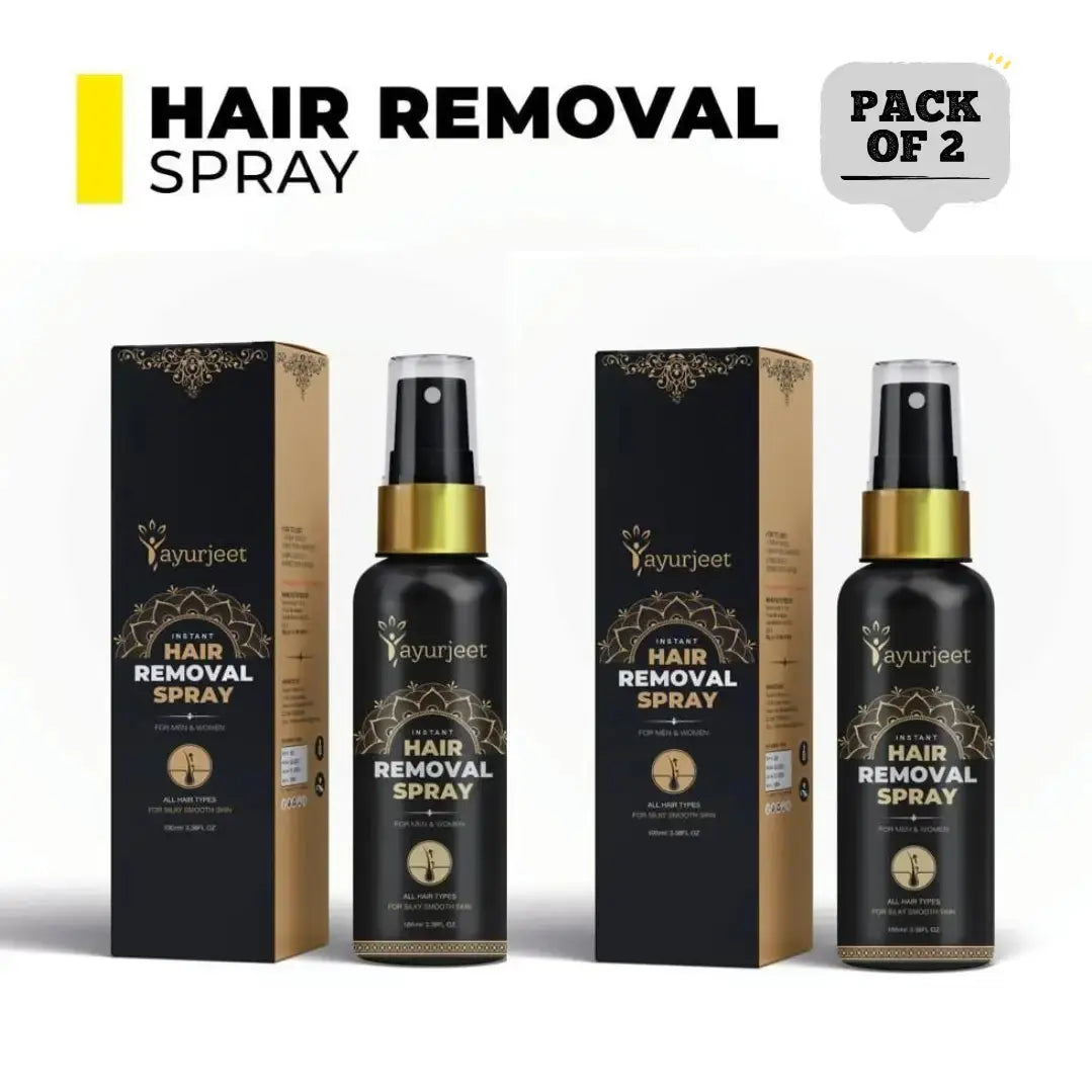 Hair Removal Spray | Hair Spray Gel Cream Application Hair Foam Hair Removal Spray - Hair Removal Spray Ayurvedic Herbal Hair Removal Spray (Buy 1 Get 1 Free)