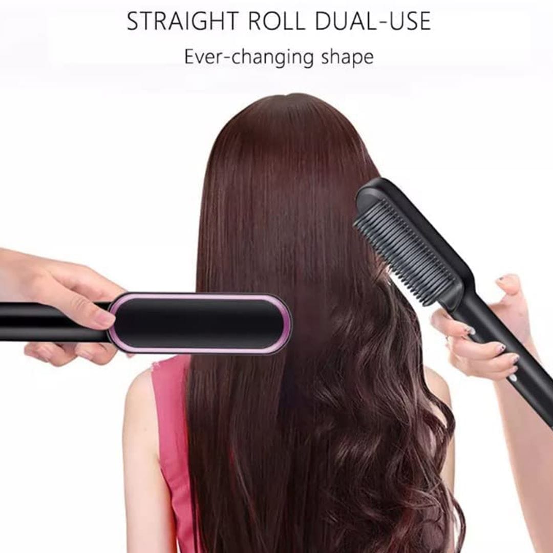 Hair Straightener Comb | Hair Straightening Brush Electric Comb Heat Straightener Hair Straightener Comb