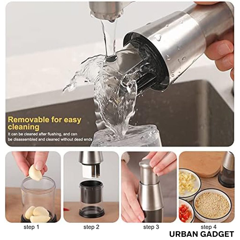 Hand Press Garlic Chopper