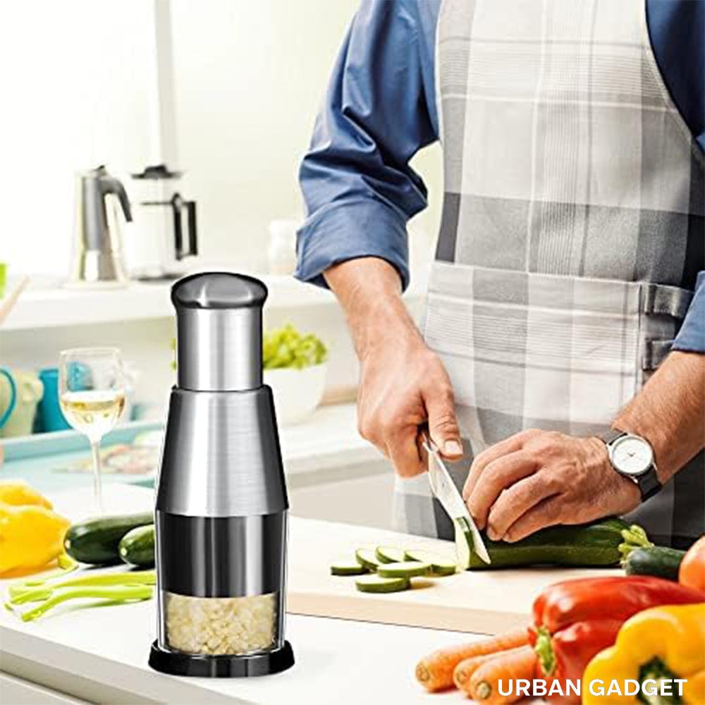 Hand Press Garlic Chopper