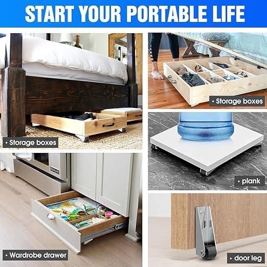 Heavy Caster Wheel | Caster Wheel Heavy Duty Trolley Wheels Cart For Tables And Doors - Heavy Caster Wheel